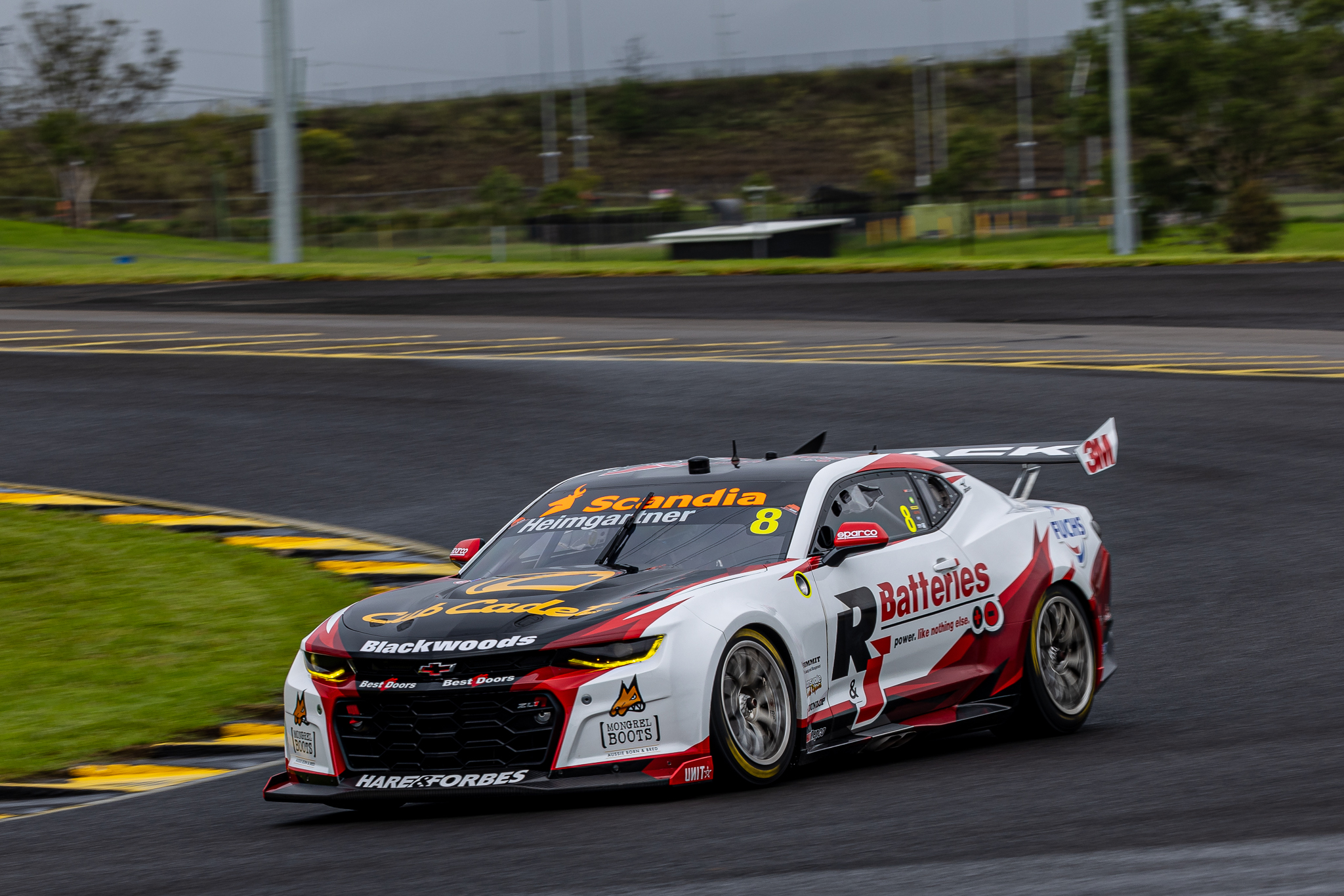 Chevrolet Camaros dominated the official pre-season test at Sydney Motorsport Park. Picture: InSyde Media