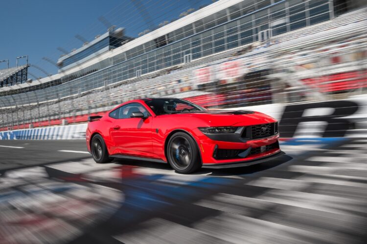 2024 Ford Mustang Dark Horse at Charlotte Motor Speedway