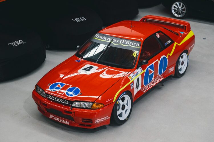 The ex-Mark Gibbs raced Nissan Skyline GT-R