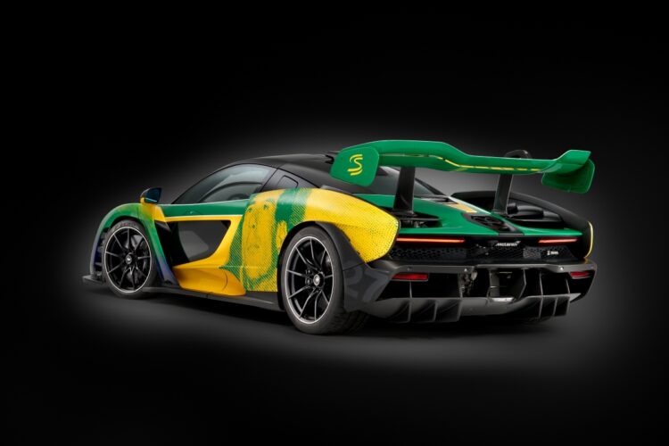 McLaren produces this one-off Senna in a tribute livery to Ayrton