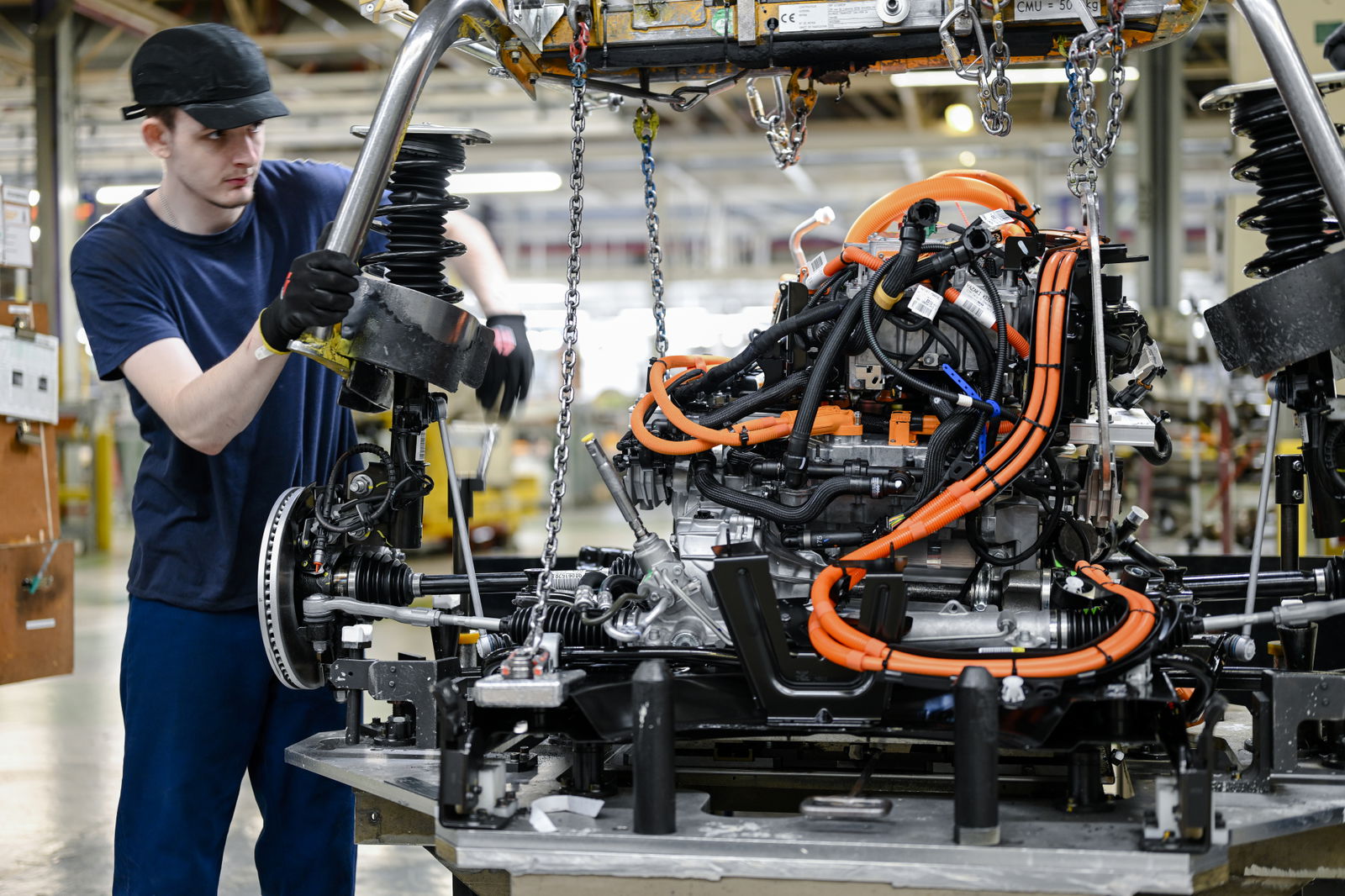 Hydrogen fuel-cell vehicle production